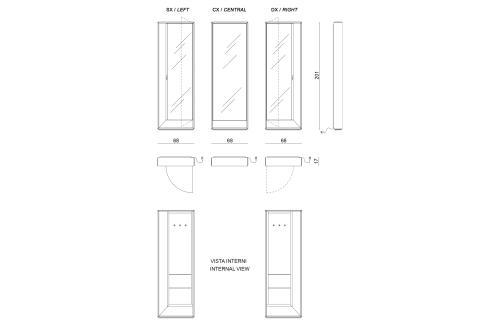 Visionnaire Bartok Mirror 