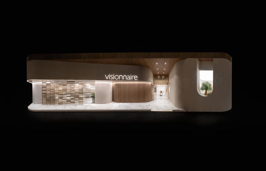 Visionnaire Nomad Stand Dolmen Entrance