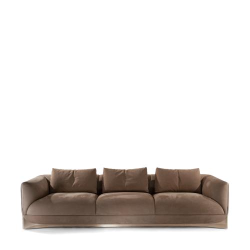 Sofa, armchair, pouffe